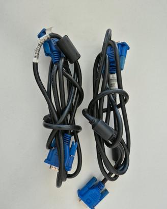 Cavo vga x2