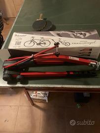 Barra per traino bici bambini