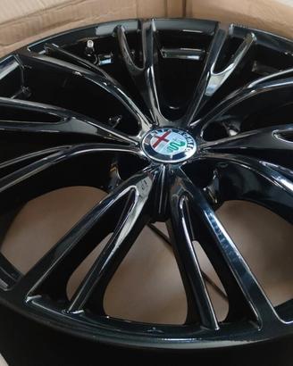 4 CERCHI IN LEGA ALFAROMEO STELVIO 18" COD.A967