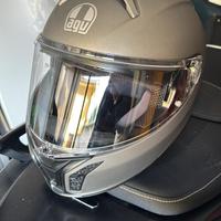 Casco AGV tourmodular luna grey matt taglia M