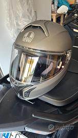 Casco AGV tourmodular luna grey matt taglia M