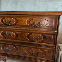 Mobile con ribalta e comodini