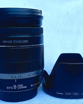 Canon ef-s 18-200mm f3.5-5.6 IS Usato.