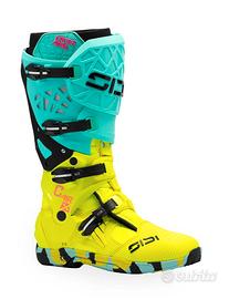 Stivali Sidi CrossAir X giallo/turchese