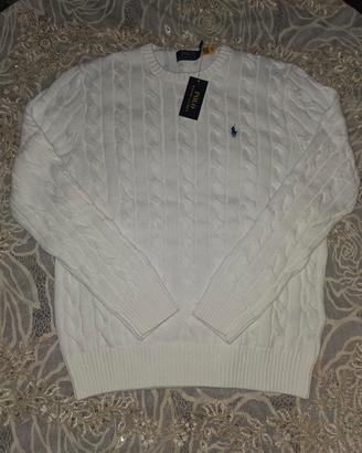 Maglione Ralph Lauren Trecce