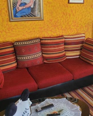 Splendido Divano 3 Posti Bicolore