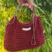 Borsette artigianali fatte a mano all’uncinetto