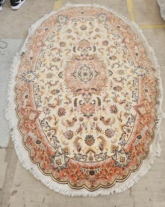 Tappeto Tabriz ovale 215x150