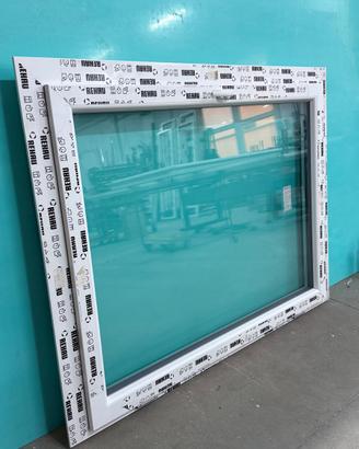 Finestro NUOVO in pvc Rehau doppio vetro