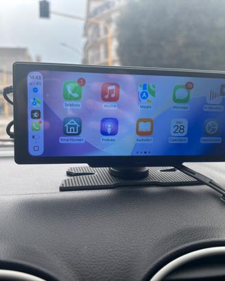 Car play per auto con alimentazione accendi sigari