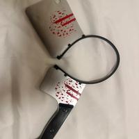 Decorazione Halloween da Testa a Forma di Mannaia