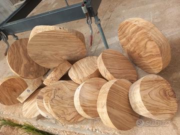 legno-torte-cerchio per tornitura 