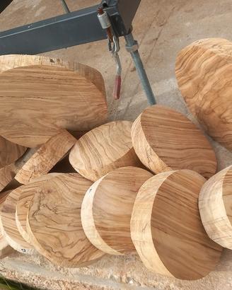 legno-torte-cerchio per tornitura 