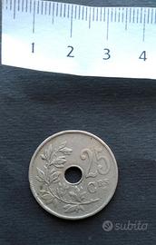 BELGIO 25 Centesimi di Franco 1923  🇧🇪