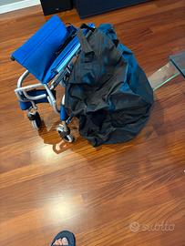 Carrozzina SURACE slim per disabili