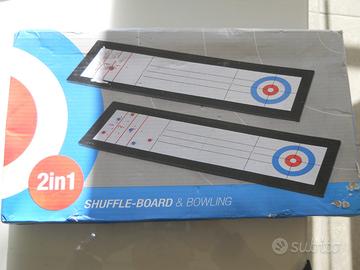 Shuffle board bowling 2 giochi in uno