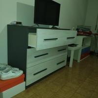 Armadio con cassettiera