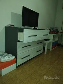 Armadio con cassettiera