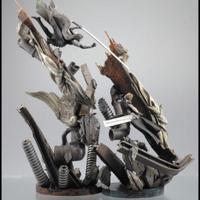 Set di statue Final Fantasy VII Advent Children