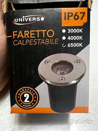 Faretti calpestabile