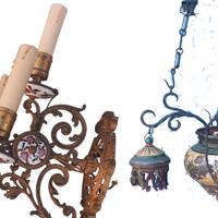 SET di Lampadari - n1 t/sospeso e n.2 t /a muro