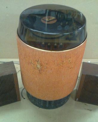 Giradischi vintage Hi Fi Milani "Bidone"
