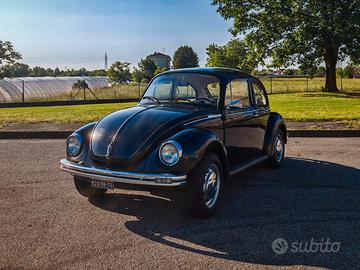 VW Maggiolino 1975 - targhe nere 