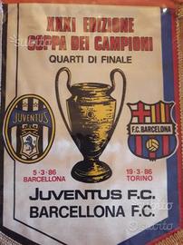 Juventus 1986 coppa dei campioni gagliardetto