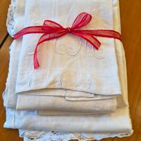 federe vintage in lino 