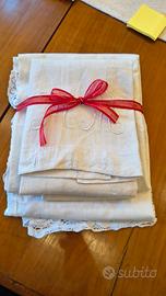 federe vintage in lino 