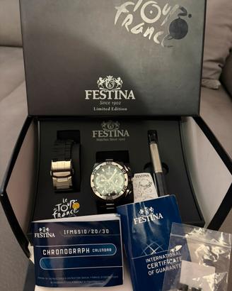 Festina limited edition- scatola e accessiori