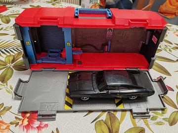 garage fast and furius con veicolo 