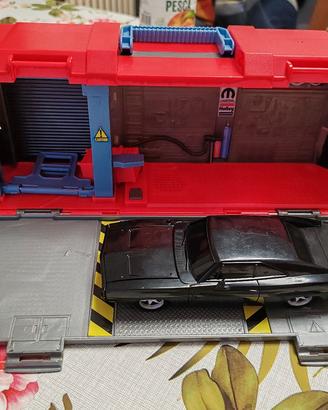 garage fast and furius con veicolo 