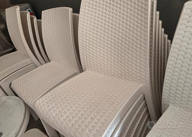 Sedie simil rattan
