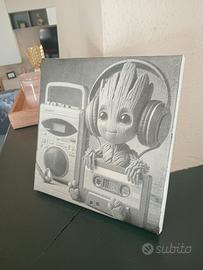 Quadretto Baby Groot Marvel Comics