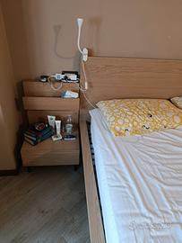 comodini ikea malm rovere chiaro.