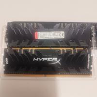 RAM HyperX Predator DDR4 16GB (2x8GB) 3200MHz CL16