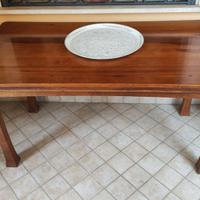 Tavolo legno noce nazionale artigianato Veneto