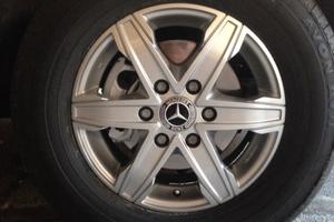Cerchi in lega 16 + gomme estive Mercedes sprinter