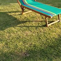 lettino da giardino o mare