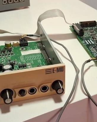 Scheda Audio PCI E-MU 1820 - PC545 + Rack Bay