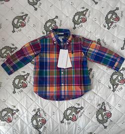 Camicia Ralph Lauren neonato