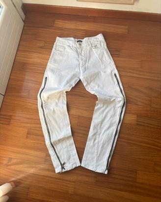 jeans flare bianchi