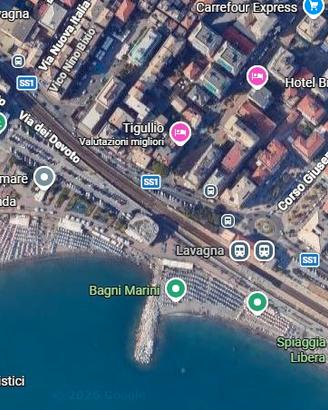 Lavagna trilocale arredato e ristrutturato