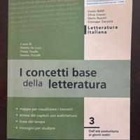 Libro Letteratura italiana maturità