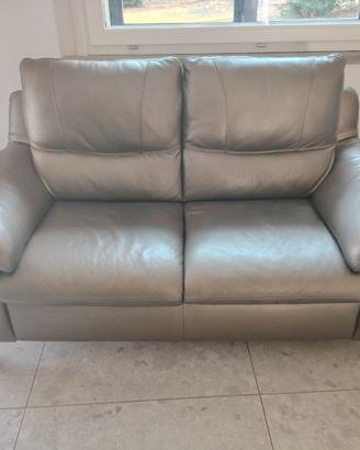 Divano in pelle Natuzzi