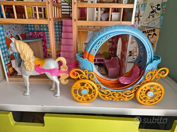 carrozza principesse e pasticceria barbie