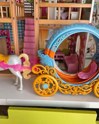 carrozza principesse e pasticceria barbie