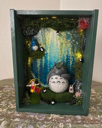 Diorama Totoro family e Mei