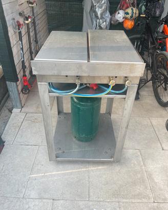 Barbecue a gas